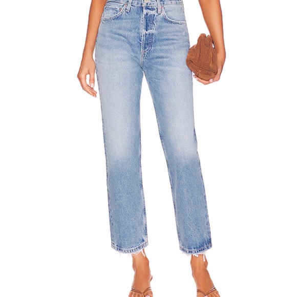 Agolde Riley Crop Size 25 - Picture 1 of 5